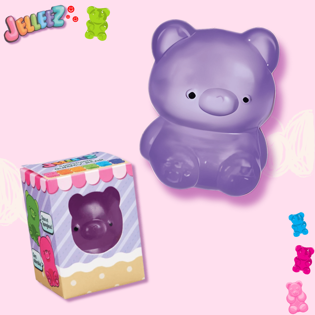 Kawaii Lil' Jelleez Bear Squish - able Sensory Toy - OVERRATED