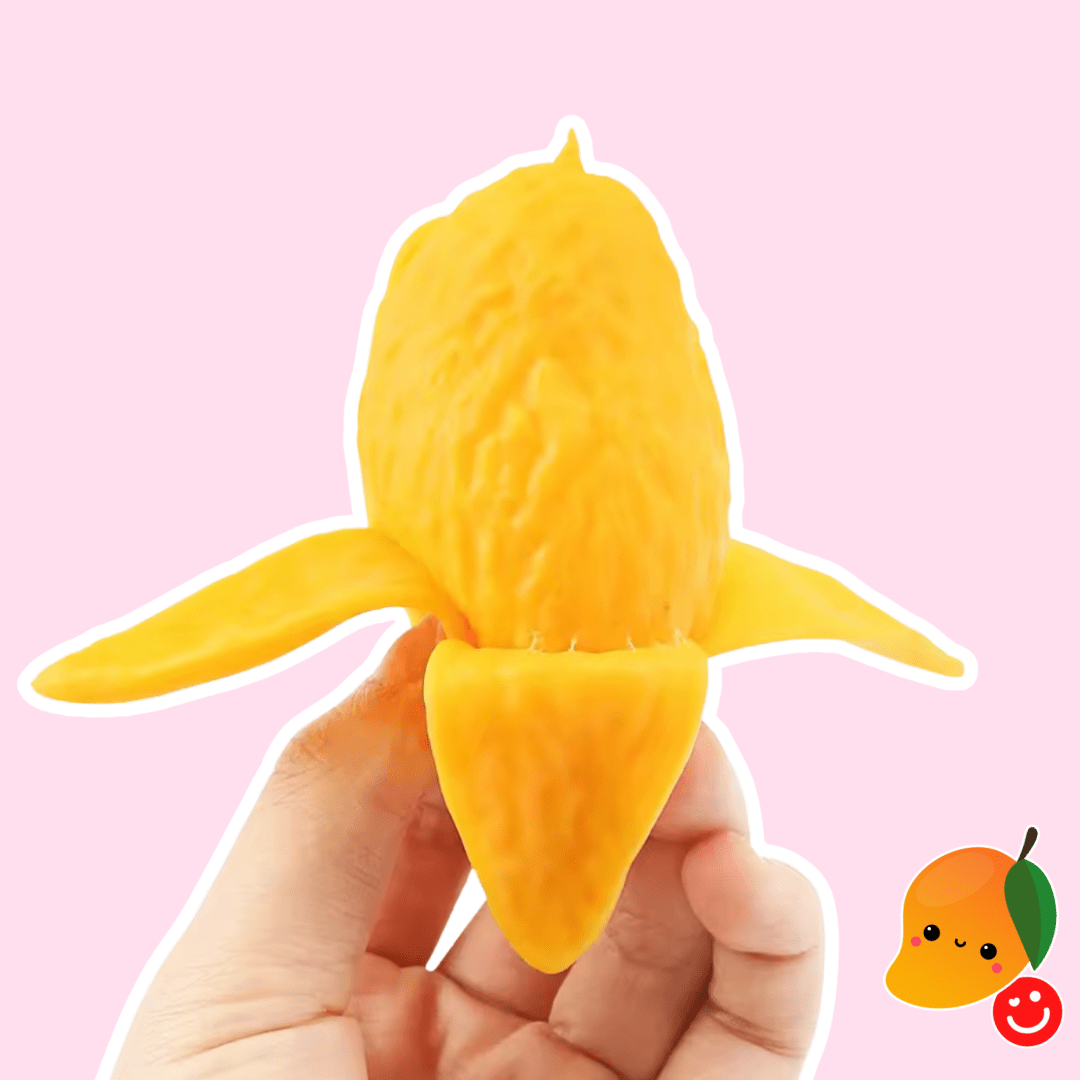 Kawaii Market Peely Mango Stretch SensoryToy - OVERRATED