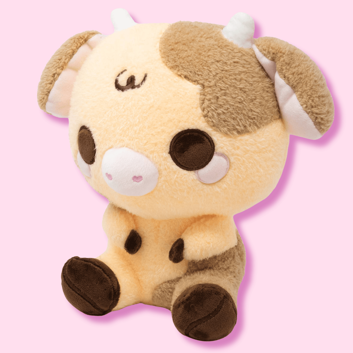 Kawaii Moocha the Coffee Cow Cute Fluffy Plushie - OVERRATED