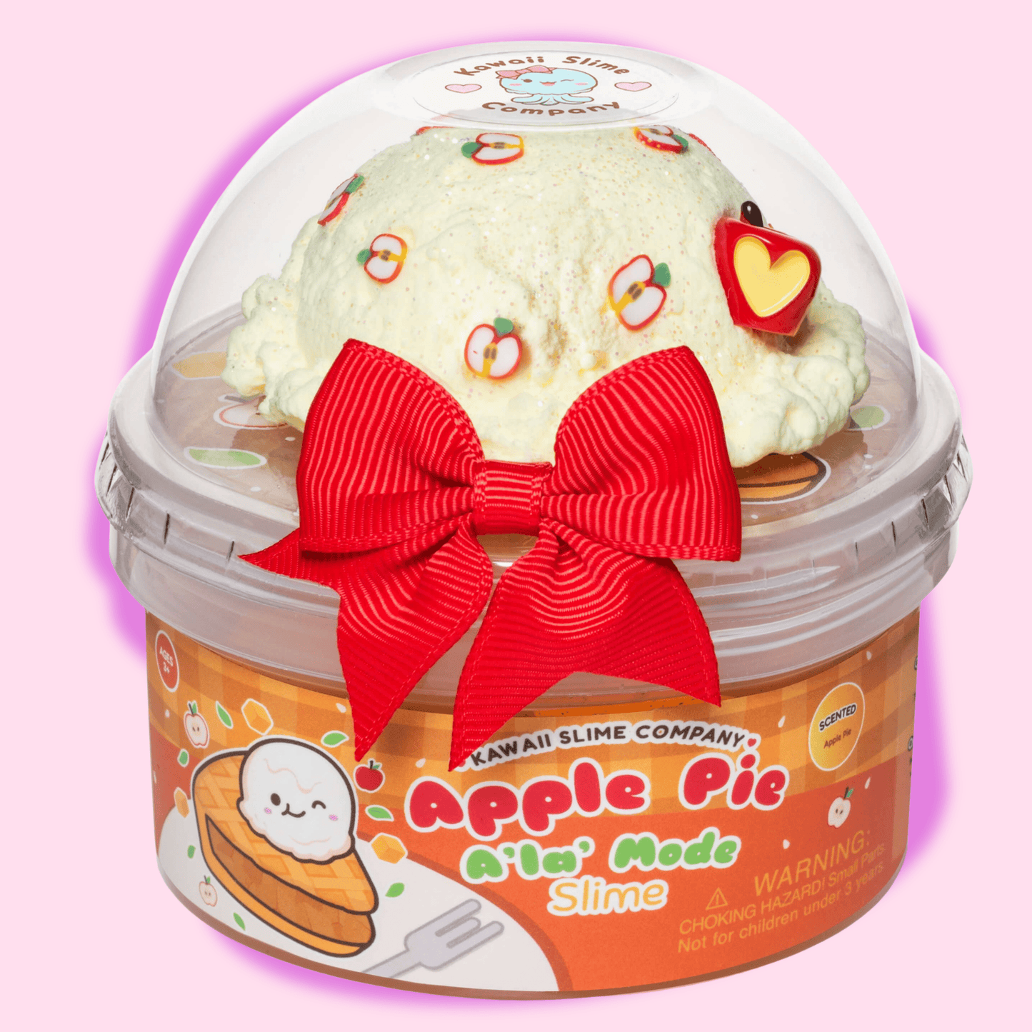 Apple Pie Slime jelly cube kawaii slime – OVERRATED Korean Beauty