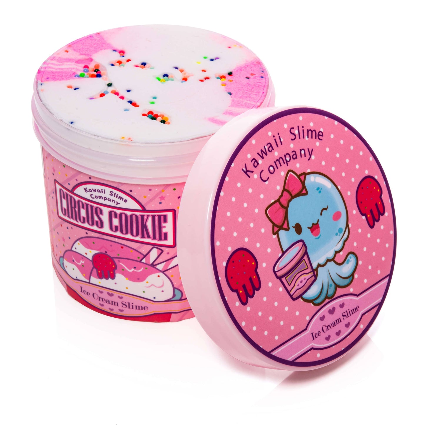 Ice Cream Pint Slime kawaii cloud creme slime – OVERRATED Korean Beauty