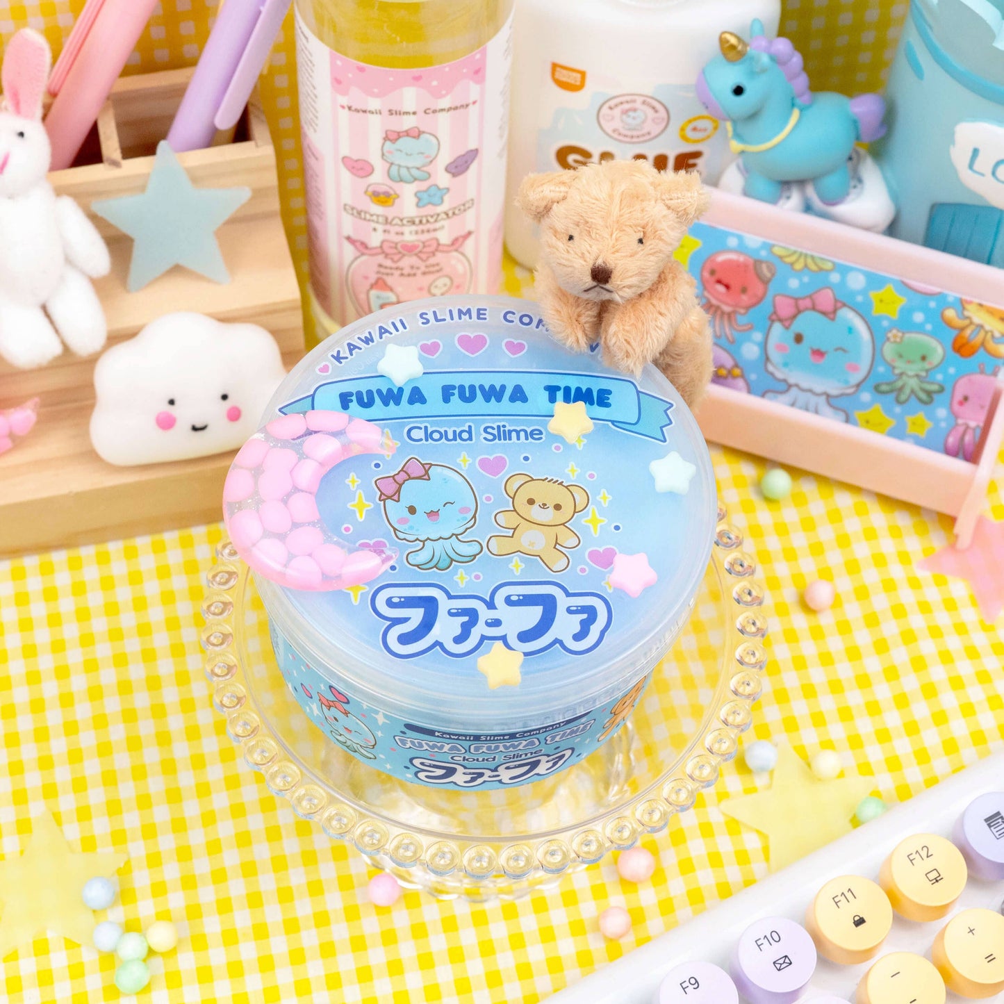 Kawaii Slime Co. Fuwa Fuwa Time Icee Cloud Slime - OVERRATED