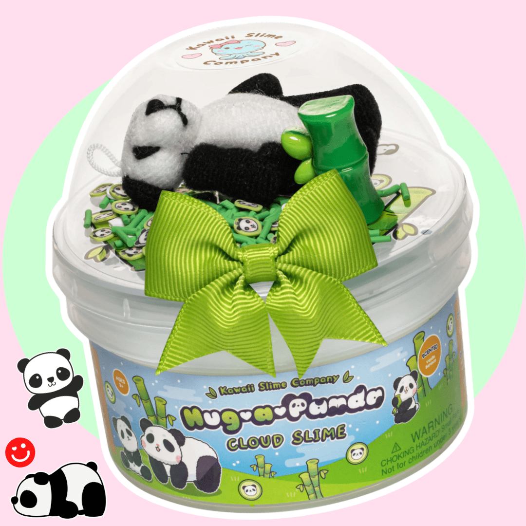 Kawaii Slime Co. Hug - A - Panda Cloud Slime - OVERRATED