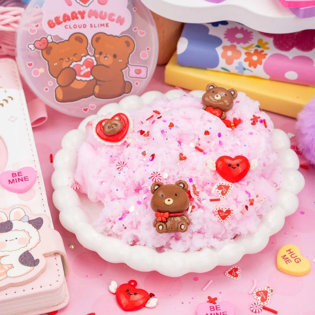 Kawaii Slime Co. I Love You Beary Much Cloud Slime - OVERRATED