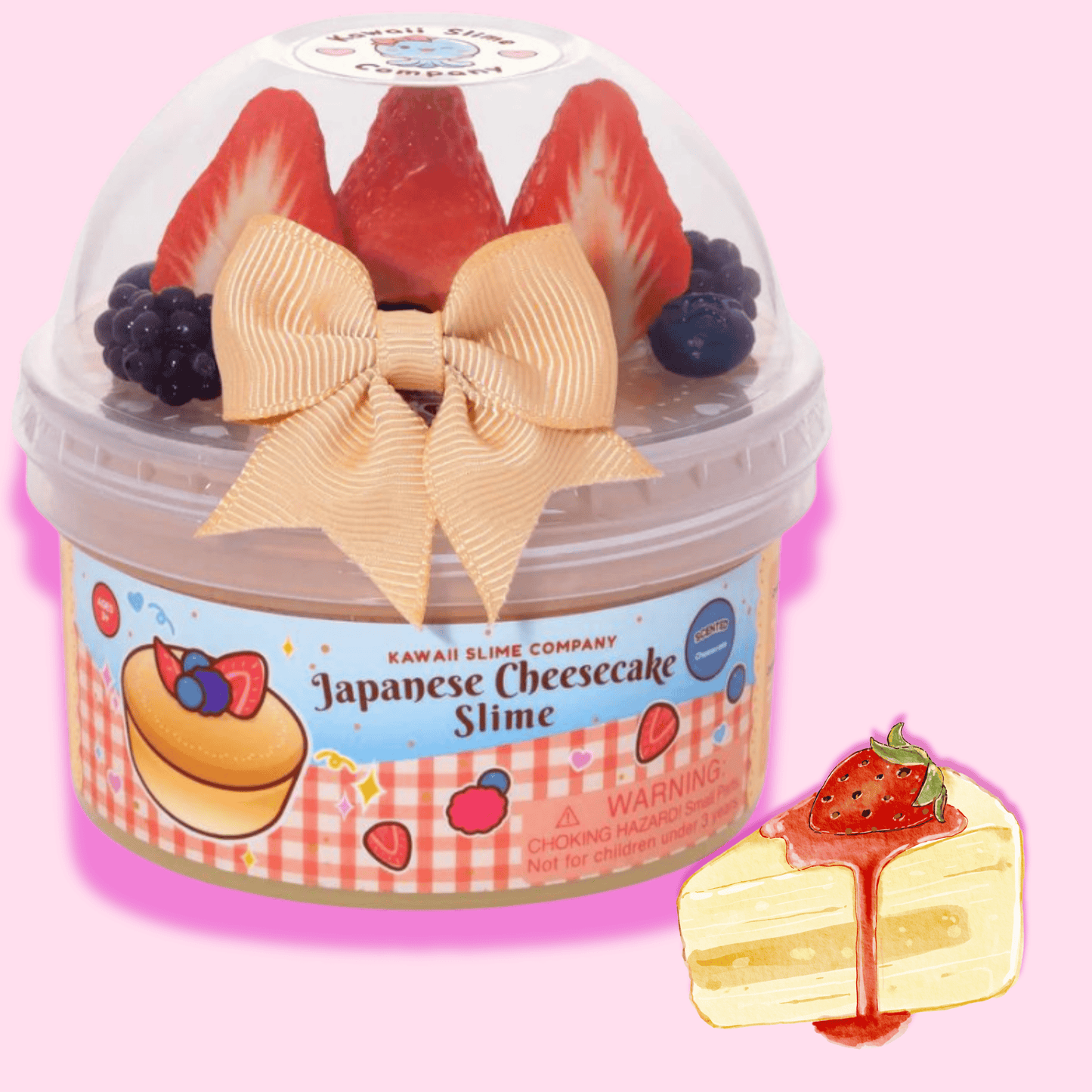 Kawaii Slime Co. Japanese Cheesecake Slime - OVERRATED