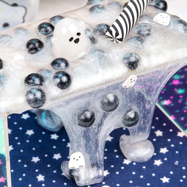 Kawaii Slime Co. Liquid Ghost Boba Clear Slime - OVERRATED