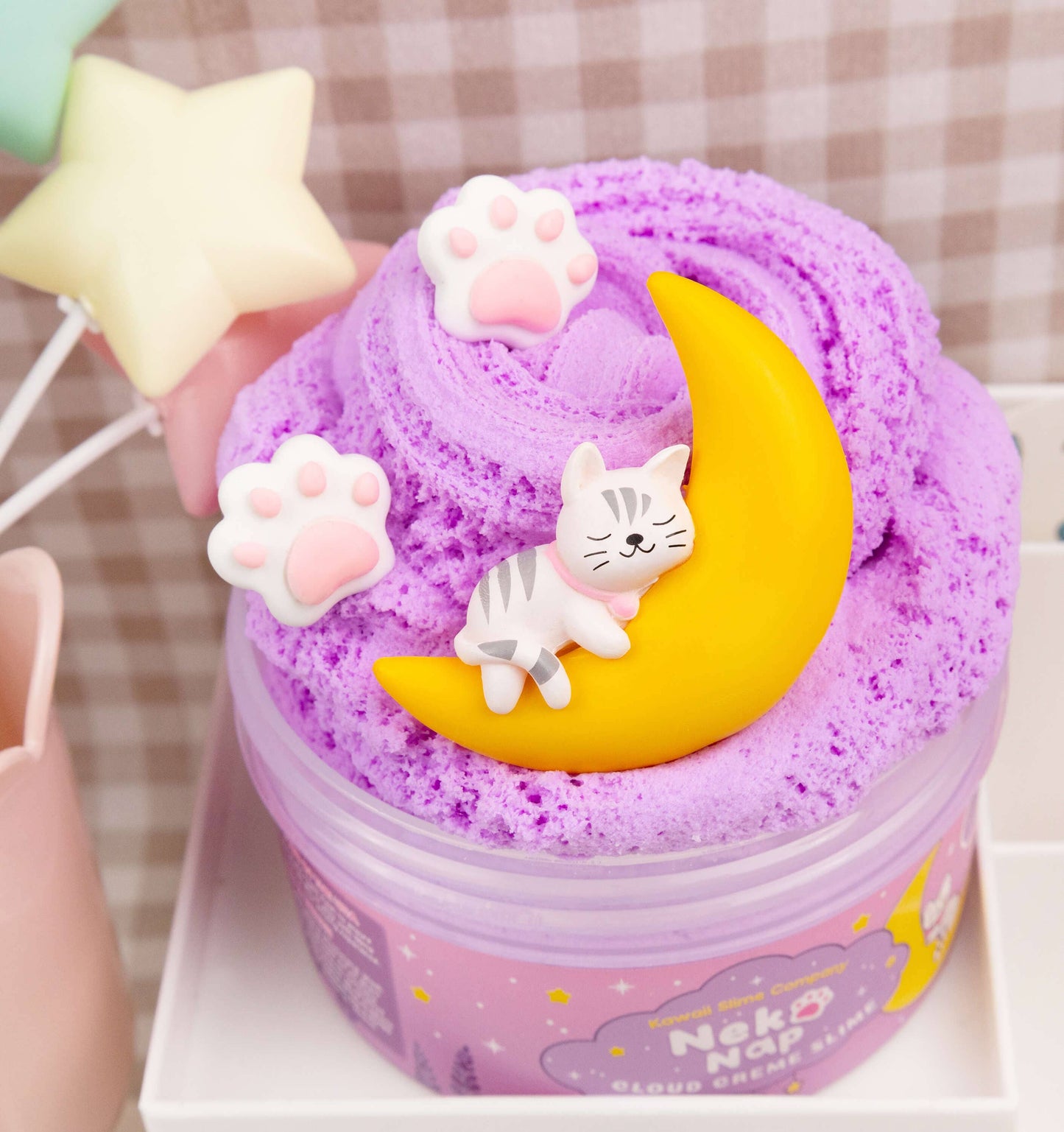 Kawaii Slime Co. Neko Nap Cloud Creme Slime - OVERRATED