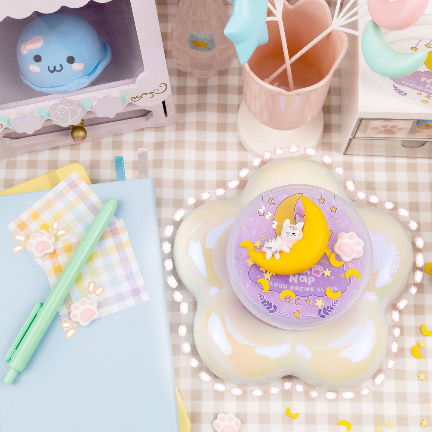 Kawaii Slime Co. Neko Nap Cloud Creme Slime - OVERRATED