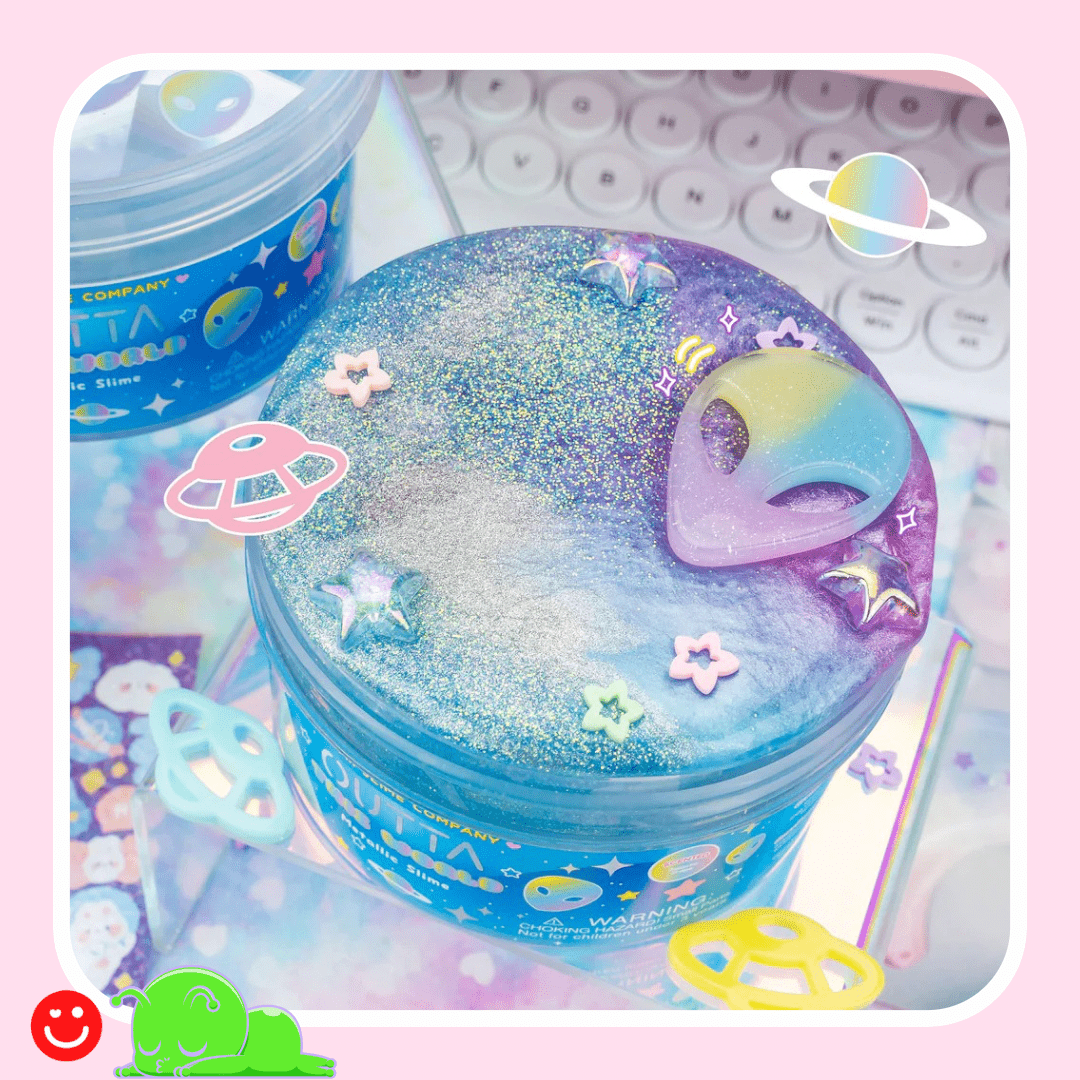 Kawaii Slime Co. Outta This World Metallic Slime - OVERRATED