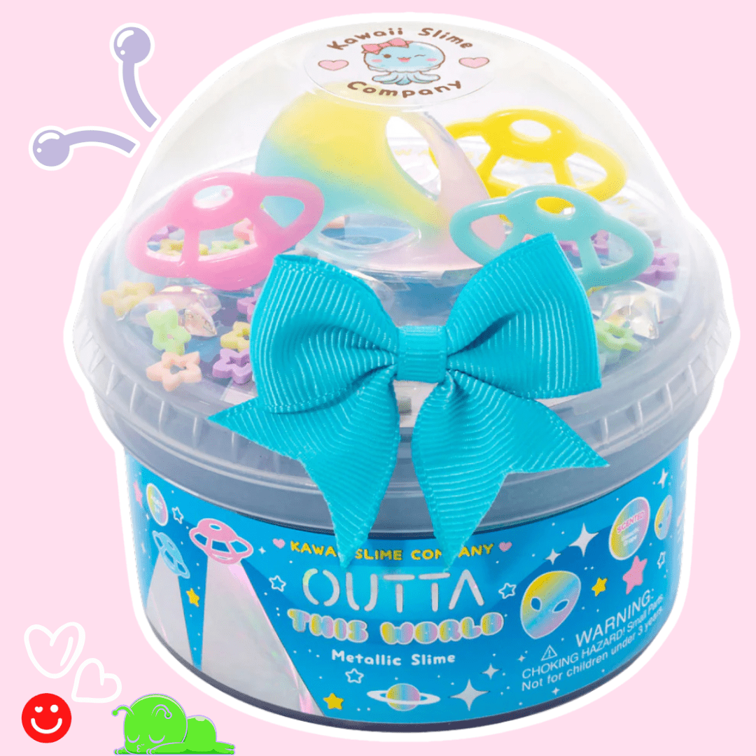 Kawaii Slime Co. Outta This World Metallic Slime - OVERRATED