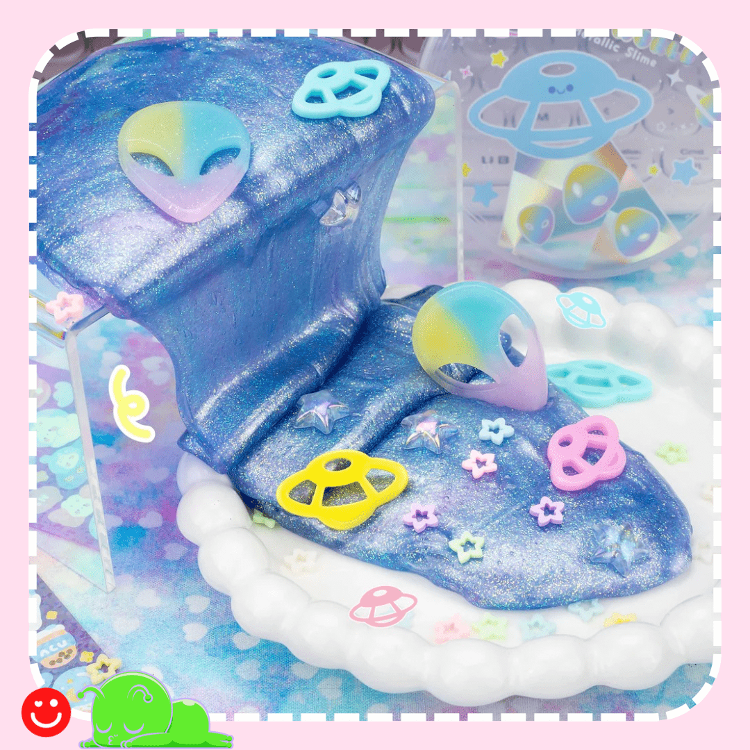 Kawaii Slime Co. Outta This World Metallic Slime - OVERRATED