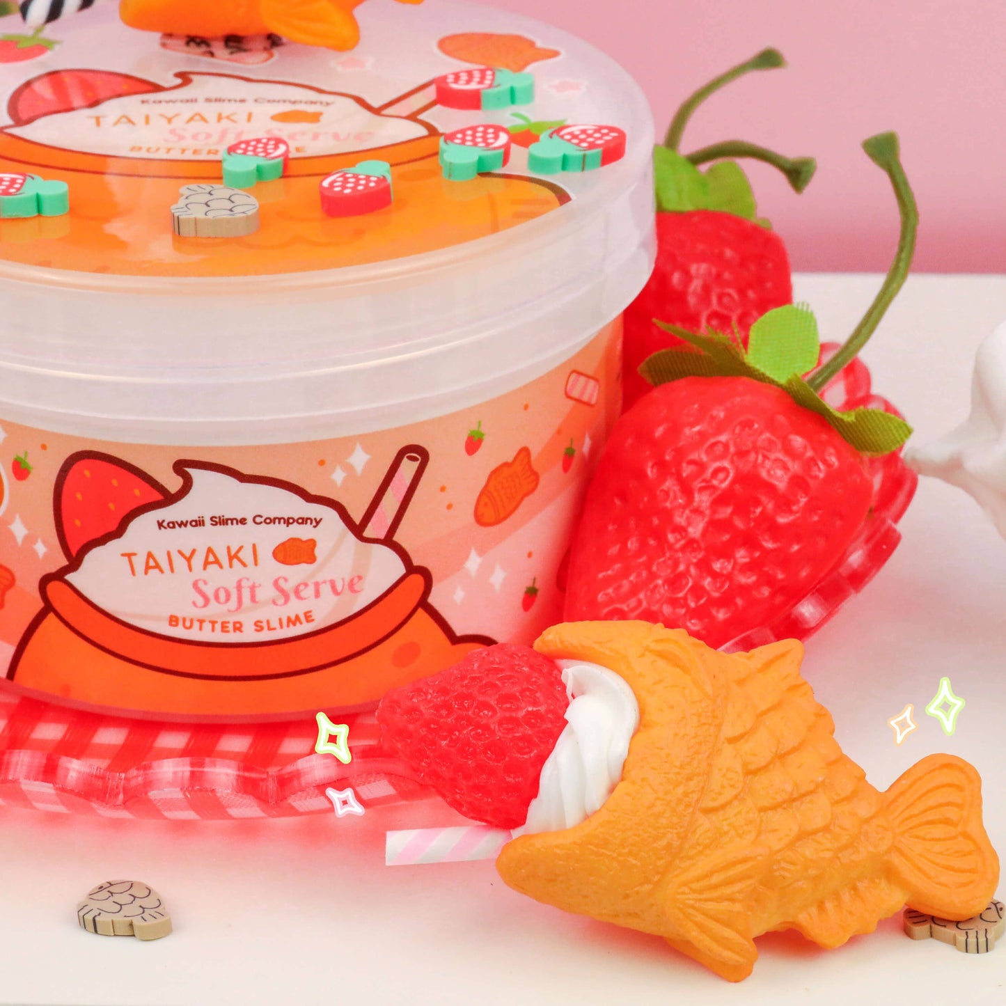 Kawaii Slime Co. Taiyaki Soft Serve Butter Slime - OVERRATED