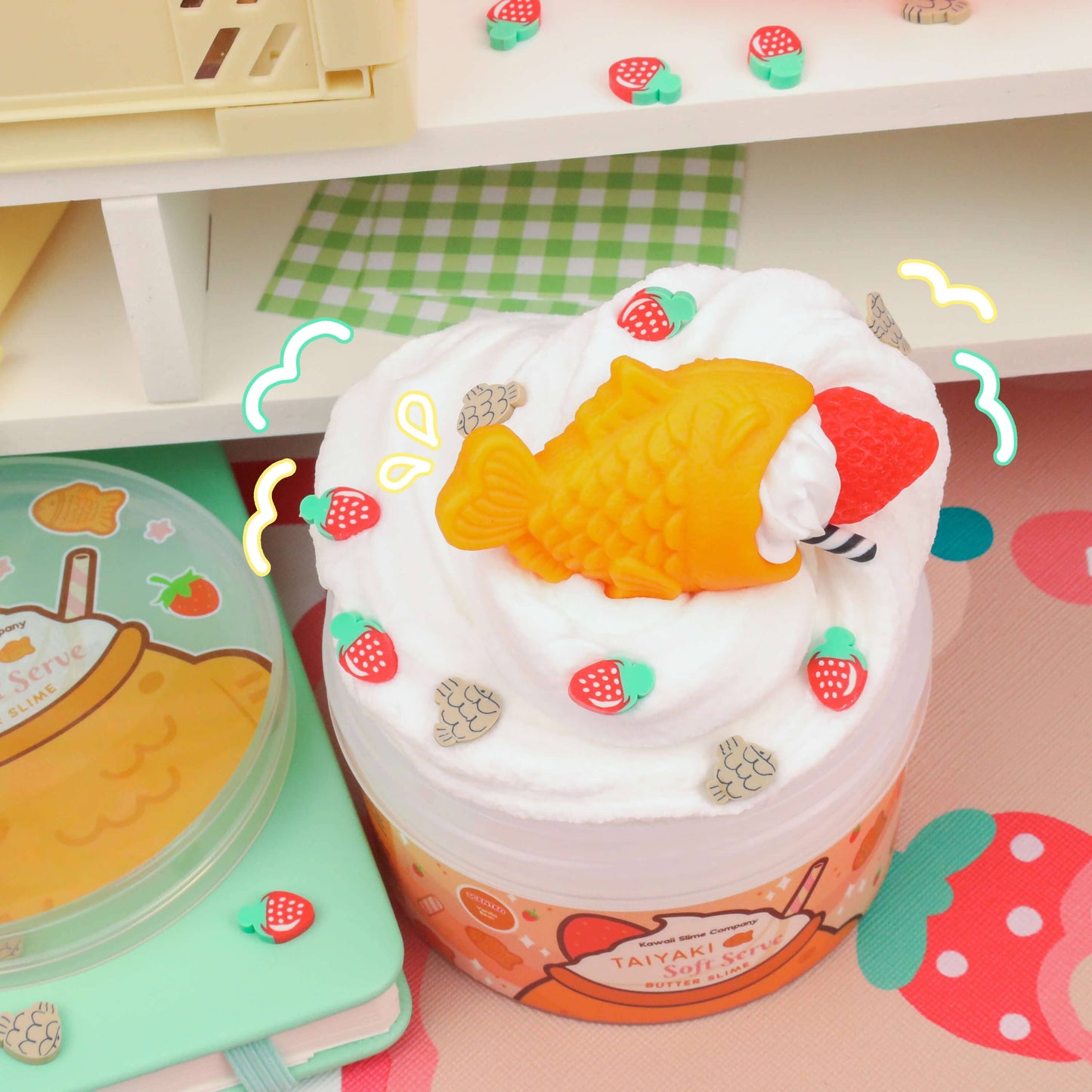 Kawaii Slime Co. Taiyaki Soft Serve Butter Slime - OVERRATED