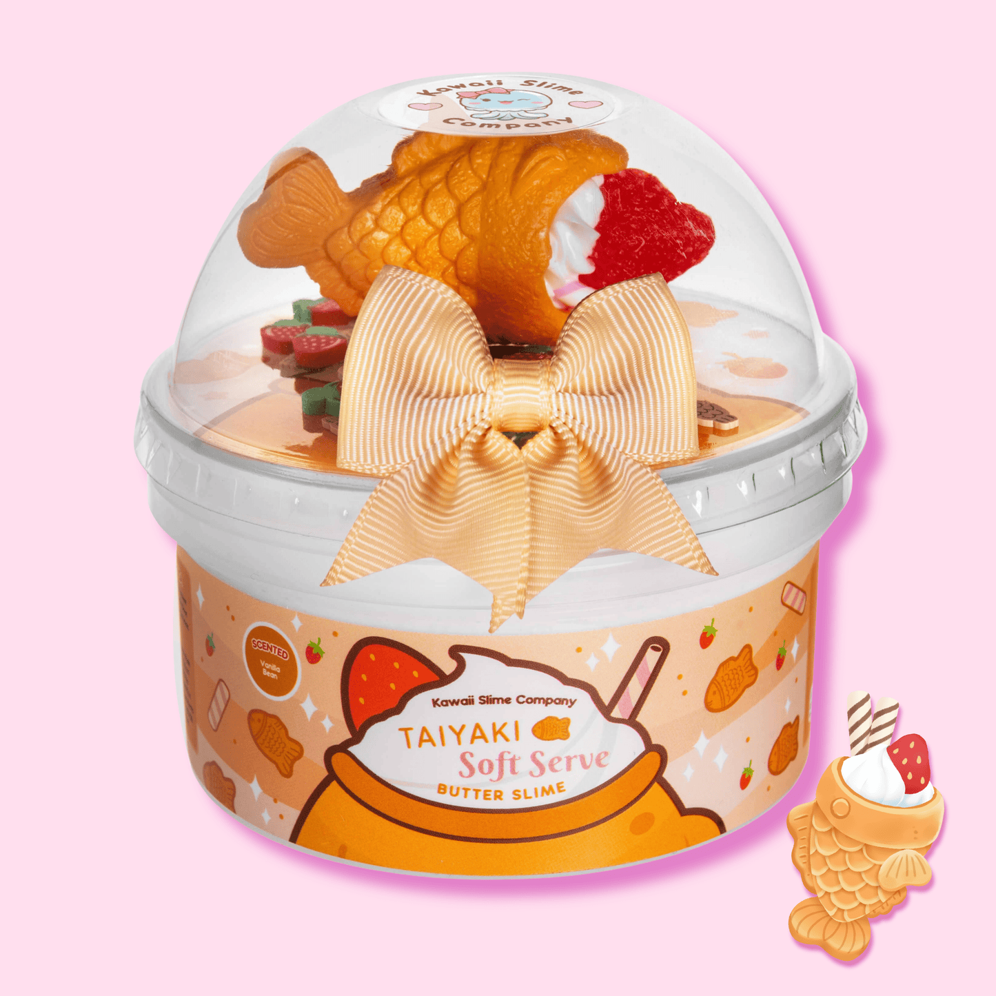Kawaii Slime Co. Taiyaki Soft Serve Butter Slime - OVERRATED