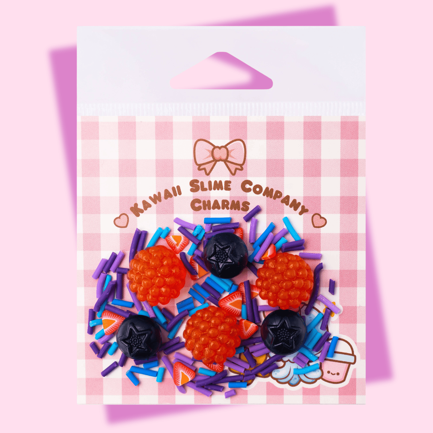 Kawaii Slime Toppers Berry Splash Slime Toppings Charm Bag - OVERRATED
