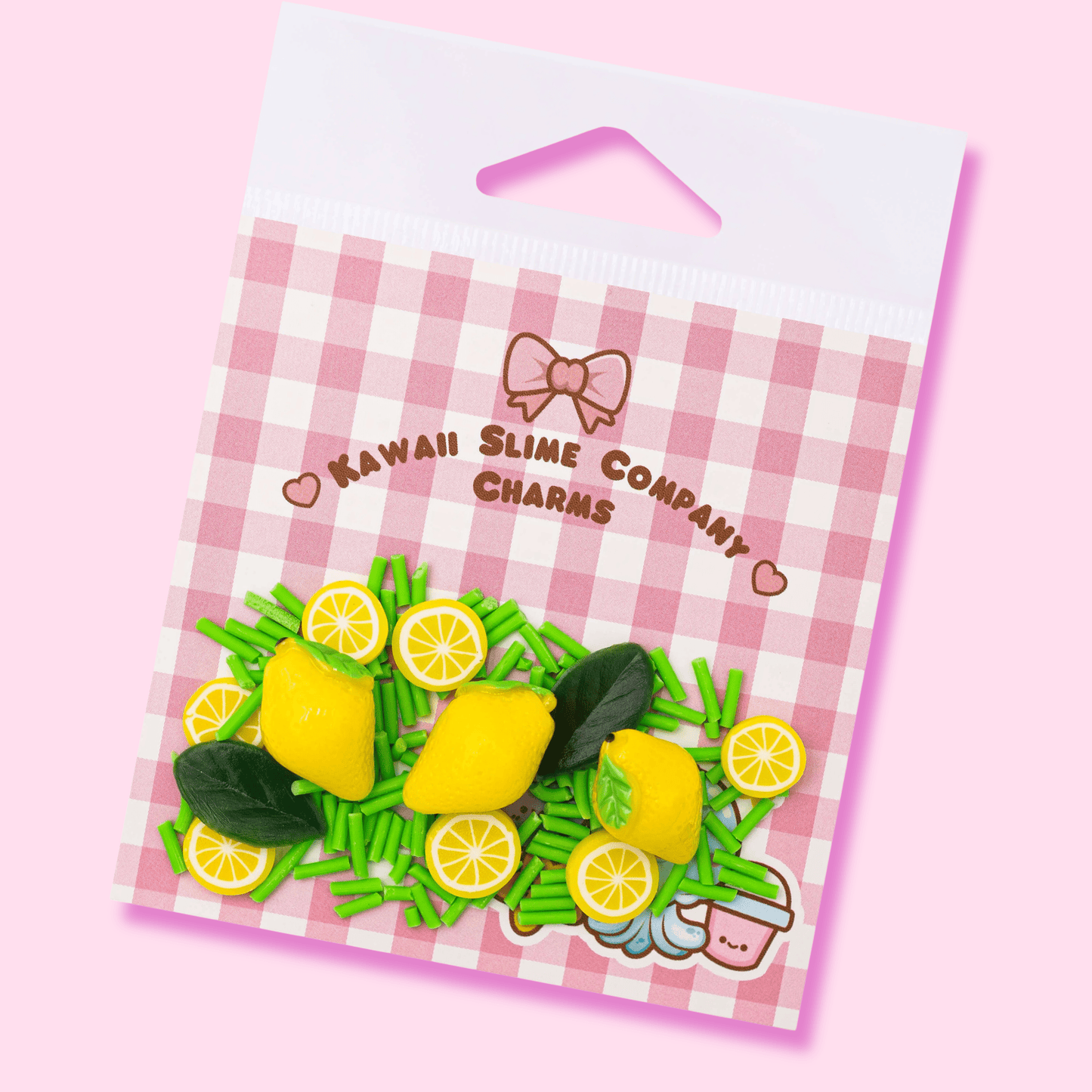 Kawaii Slime Toppers Limonata Slime Toppings Charm Bag - OVERRATED