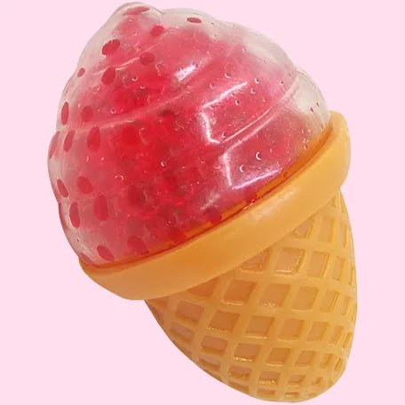Kawaii sensory toy ice cream cone fidget stress relief - Overrated Korean Beauty & More