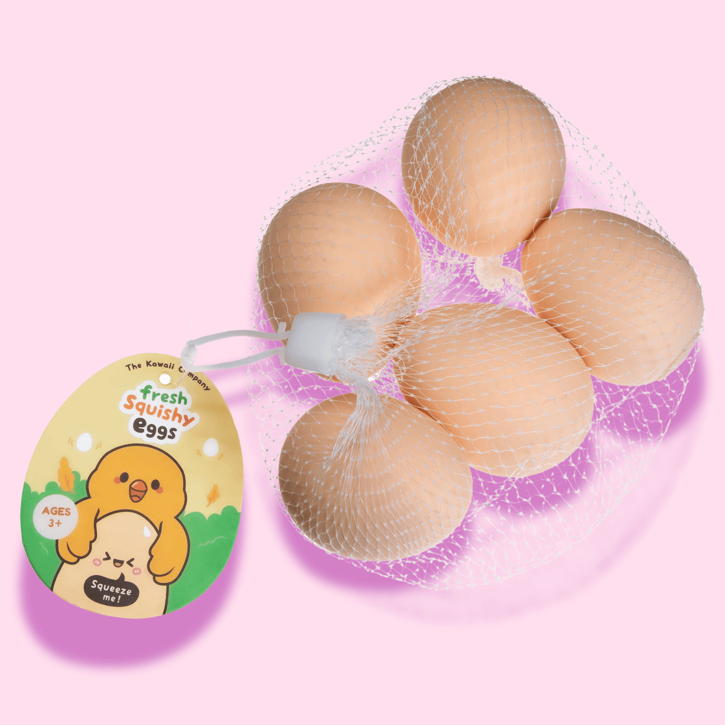 Kawaii Vegetable Market Fresh Squishy Eggs Sensory Toy - OVERRATED