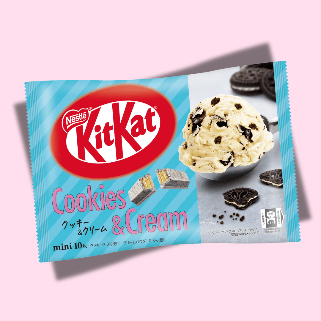 KitKat Japanese Cookies & Cream Flavor - OVERRATED