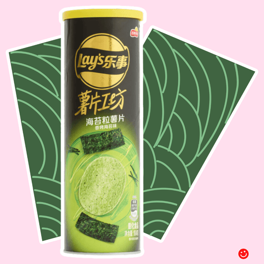 Lay's Roasted Seaweed Flavor Chips Can - OVERRATED