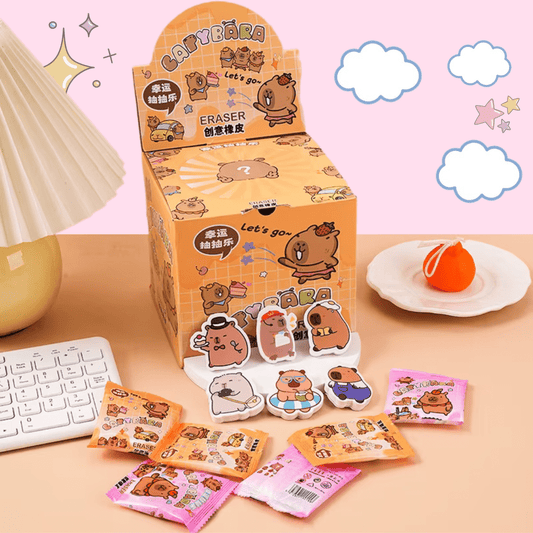 Let’s Go! Capybara Eraser Blind Bag - OVERRATED