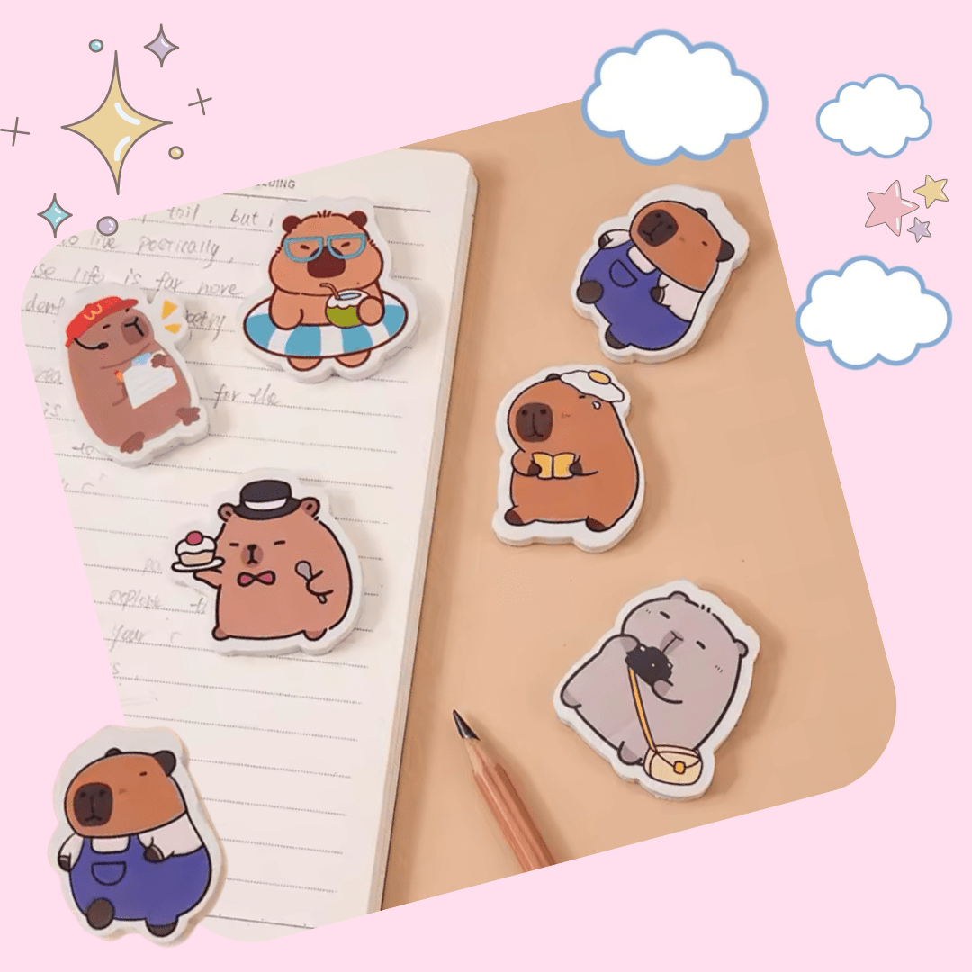 Let’s Go! Capybara Eraser Blind Bag - OVERRATED