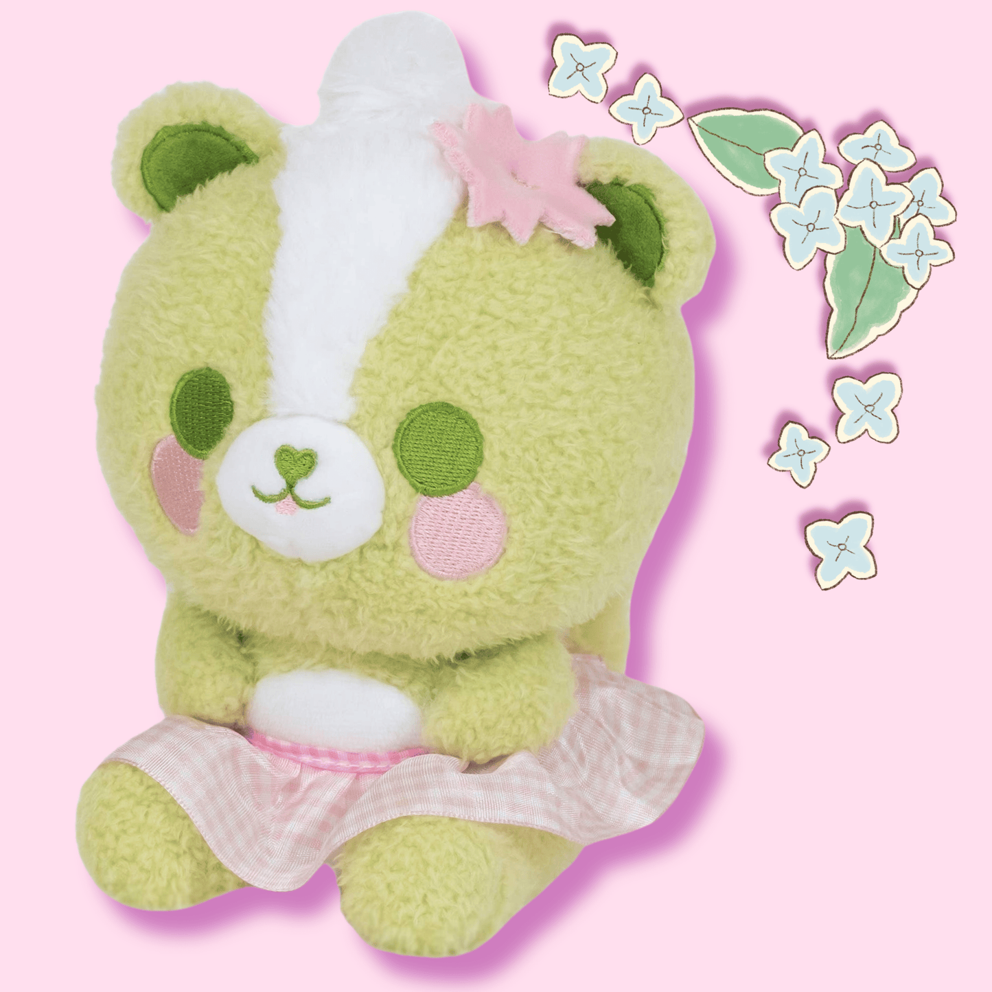 Lil Kawaii Sweetie the Grassy Skunk Plush - OVERRATED