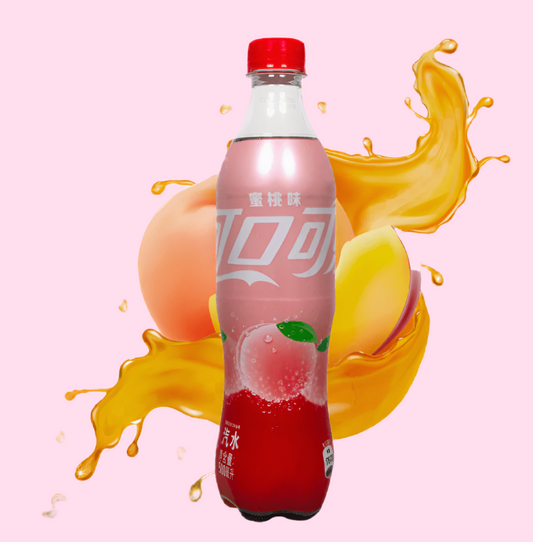 Limited Coca - Cola Peach Coke Edition 500 ml - OVERRATED