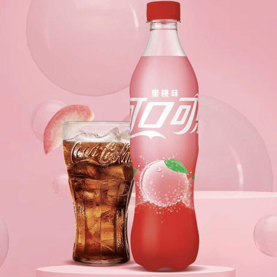 Limited Coca - Cola Peach Coke Edition 500 ml - OVERRATED