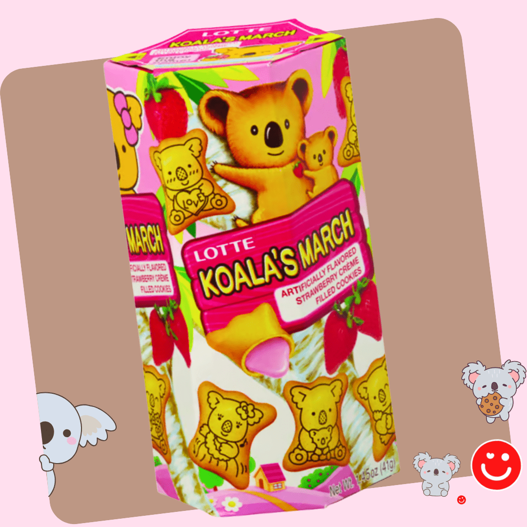Lotte Koala's March Creme Filled Cookies - OVERRATED