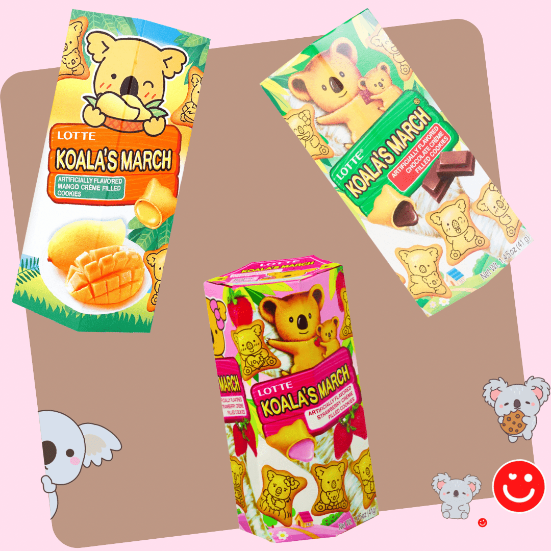 Lotte Koala's March Creme Filled Cookies - OVERRATED