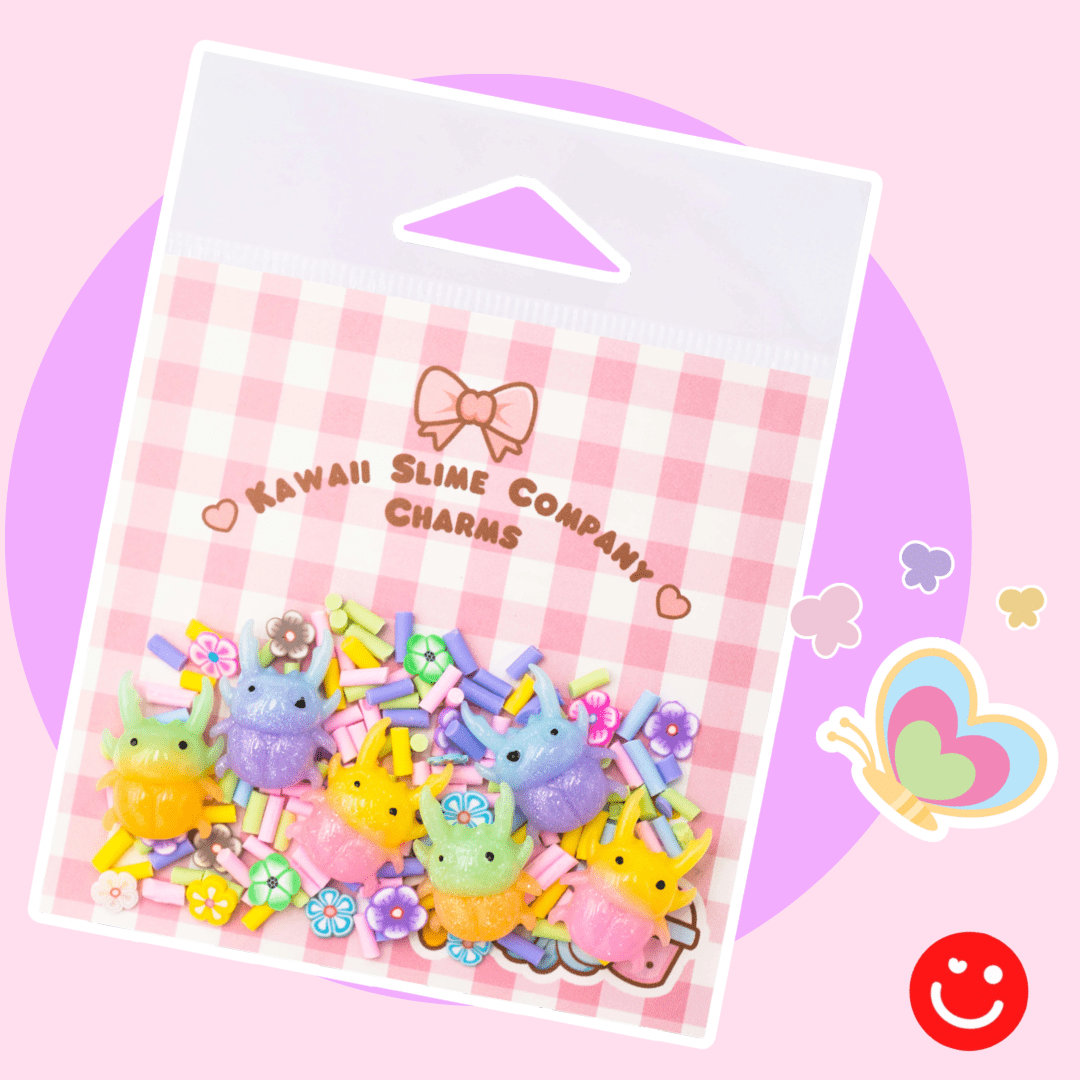 Love Bugs Slime Toppings Charm Bag - OVERRATED