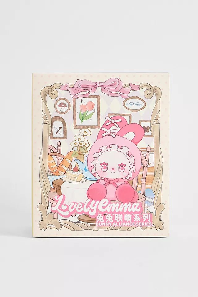 Emma Bunny blind box Alliance Series full set group display - Overrated Korean Beauty & More