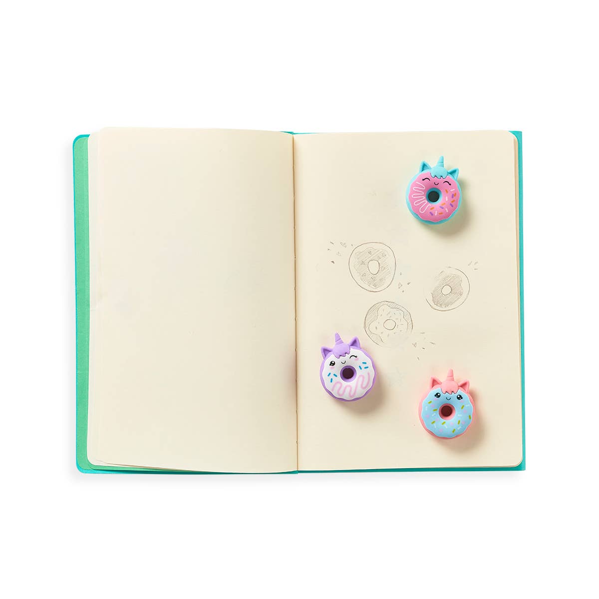 Magic Bakery Unicorn Donuts Scented Erasers - Set of 3 - OVERRATED