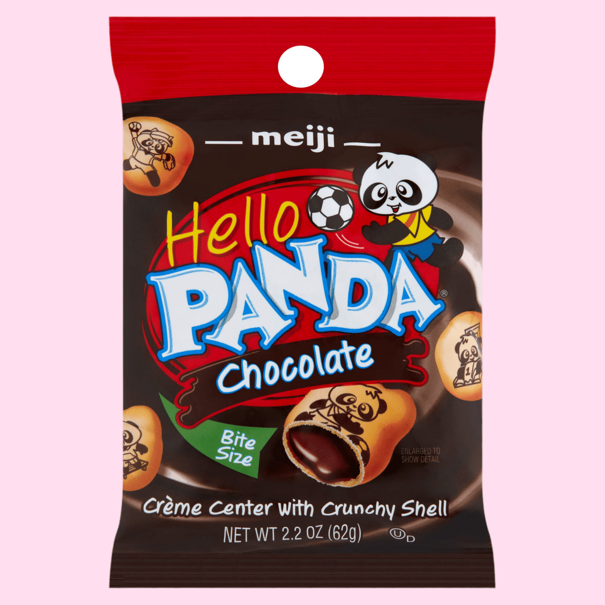 Meiji Hello Panda, Chocolate 2.2oz Bag - OVERRATED