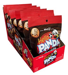 Meiji Hello Panda, Chocolate 2.2oz Bag - OVERRATED