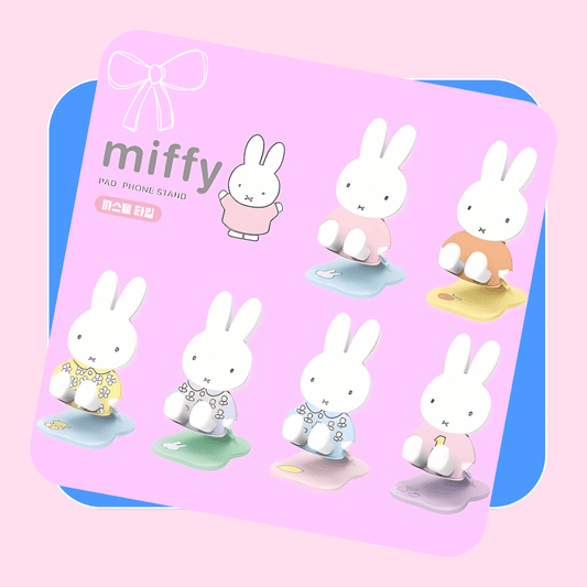 Miffy Figure Phone Grip with a Stand/Decoration Random Box - OVERRATED