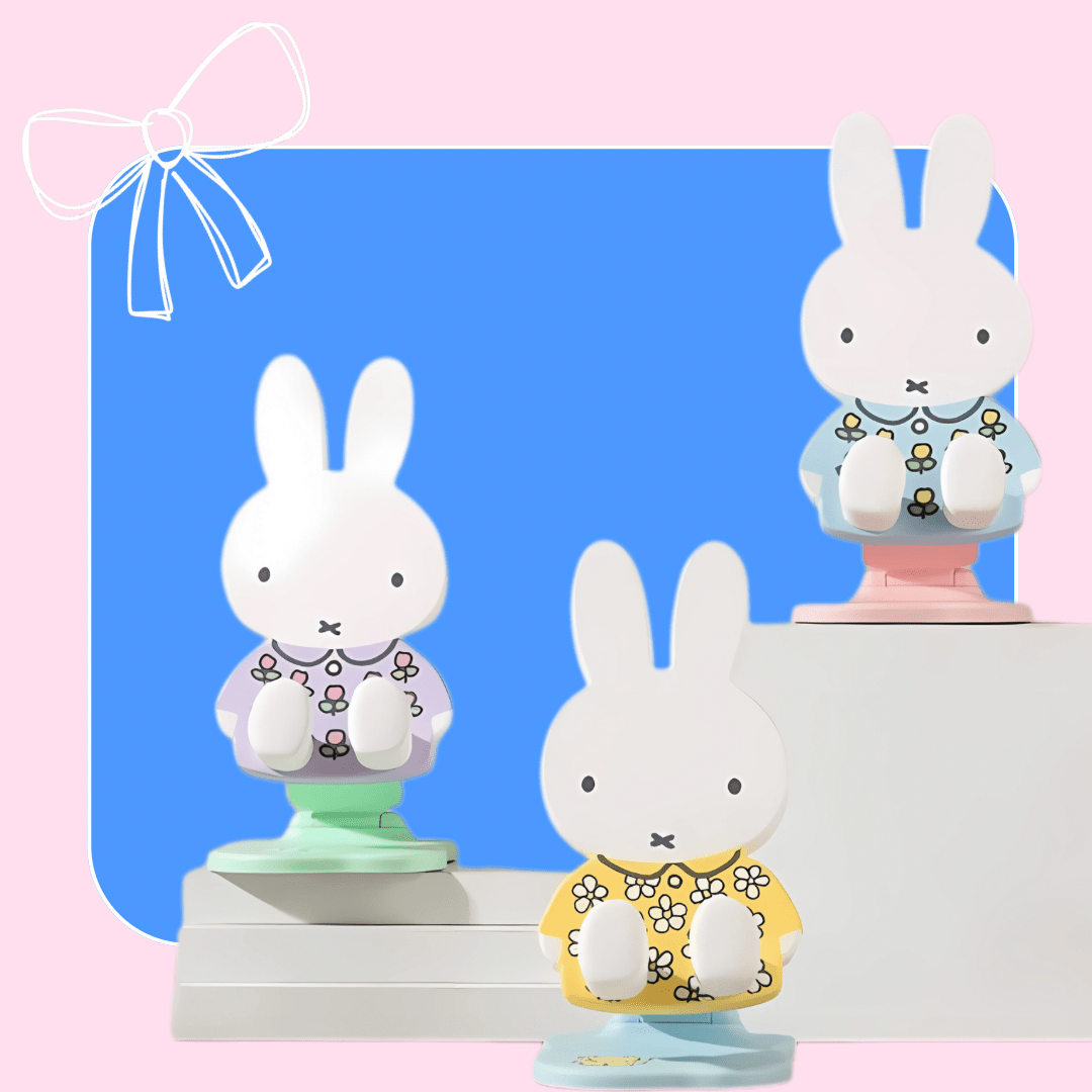 Miffy Figure Phone Grip with a Stand/Decoration Random Box - OVERRATED
