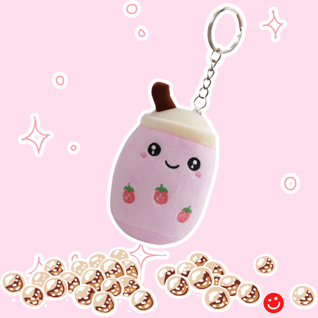 Mini Baby Boba Plush Keychain - OVERRATED
