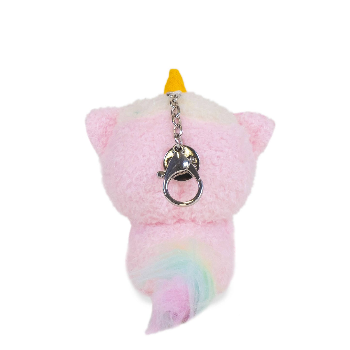 Mini Roxy Keychain (Cute Kawaii Pink Racoon Soft Plush Clip) - OVERRATED