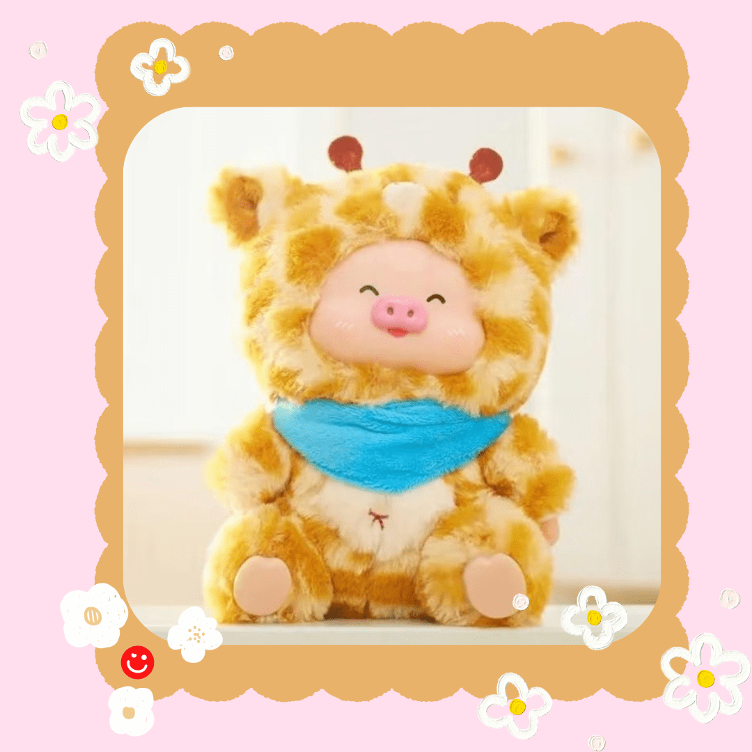 Mino Star Pig Paradise Plush Keychain Blind Box - OVERRATED