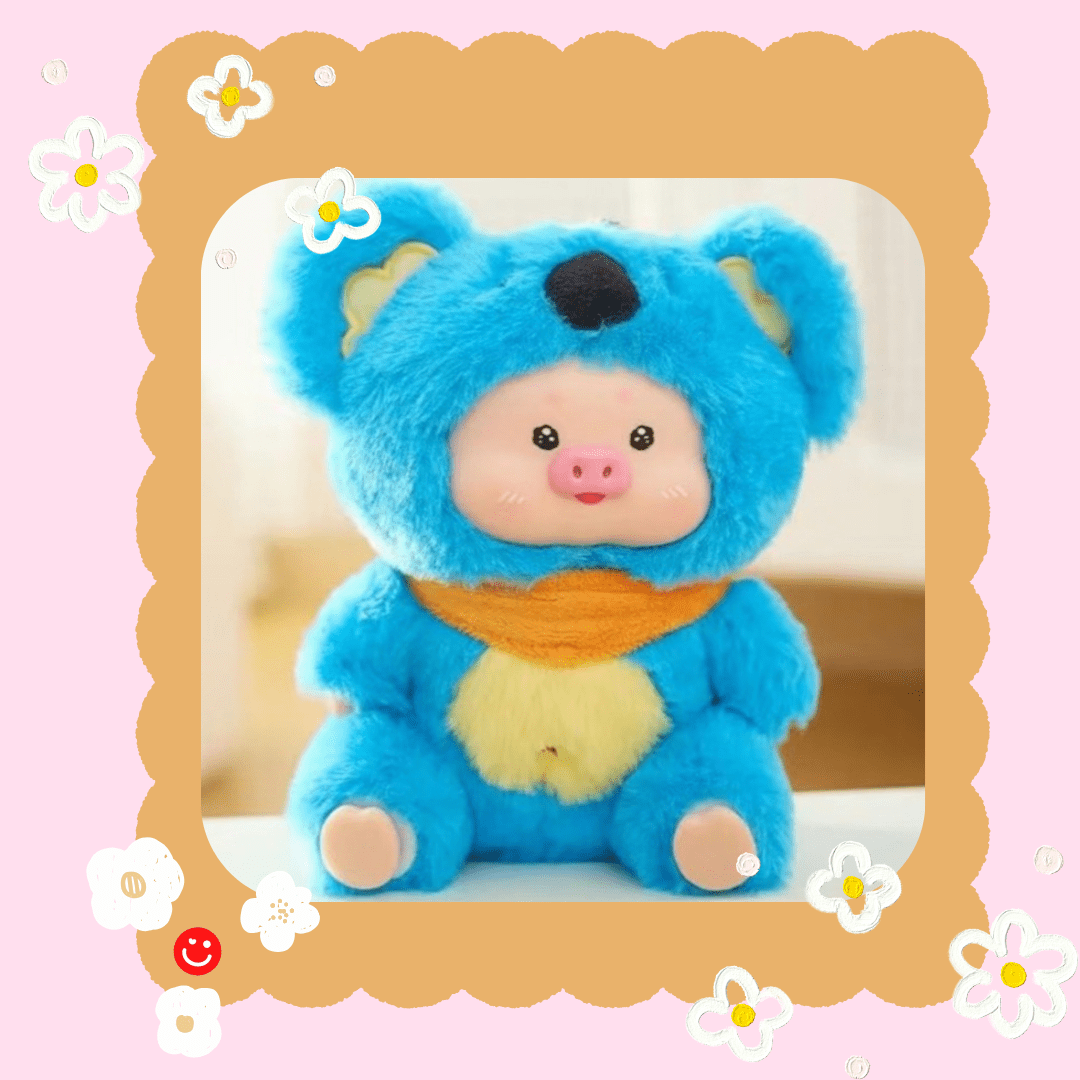 Mino Star Pig Paradise Plush Keychain Blind Box - OVERRATED