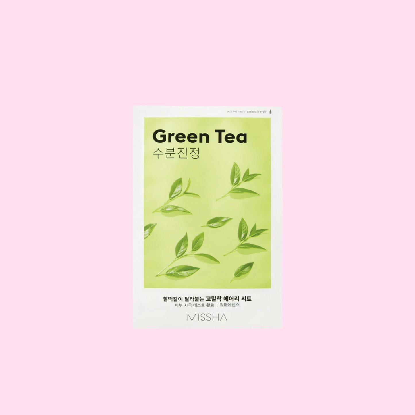 MISSHA Green Tea Single Sheet Mask - OVERRATED