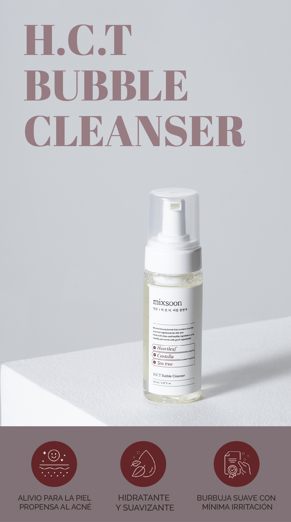 Mixsoon HCT Bubble Cleanser - OVERRATED