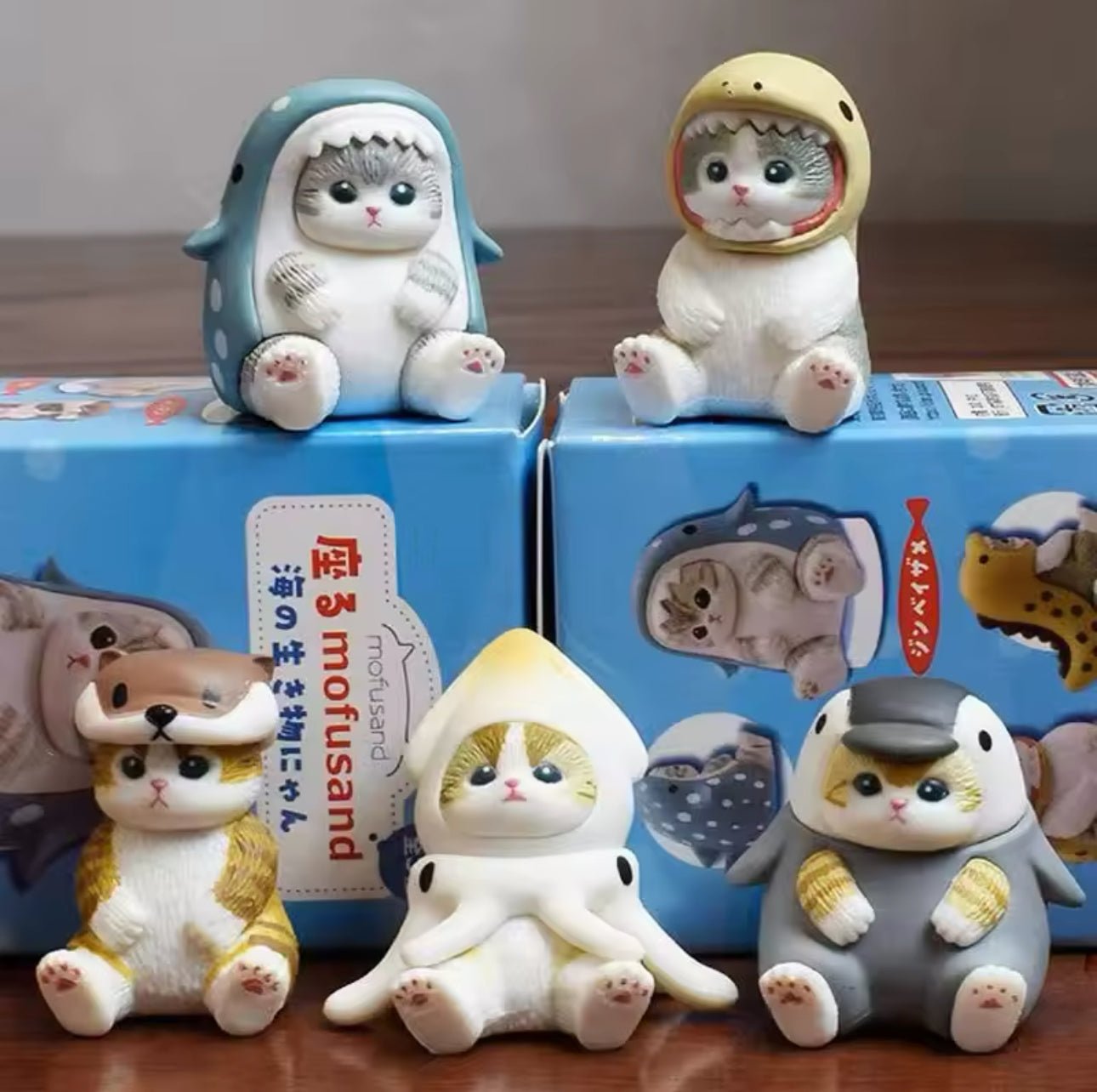 Mofusand Cat Aquarium Series Blind Box Figure - OVERRATED