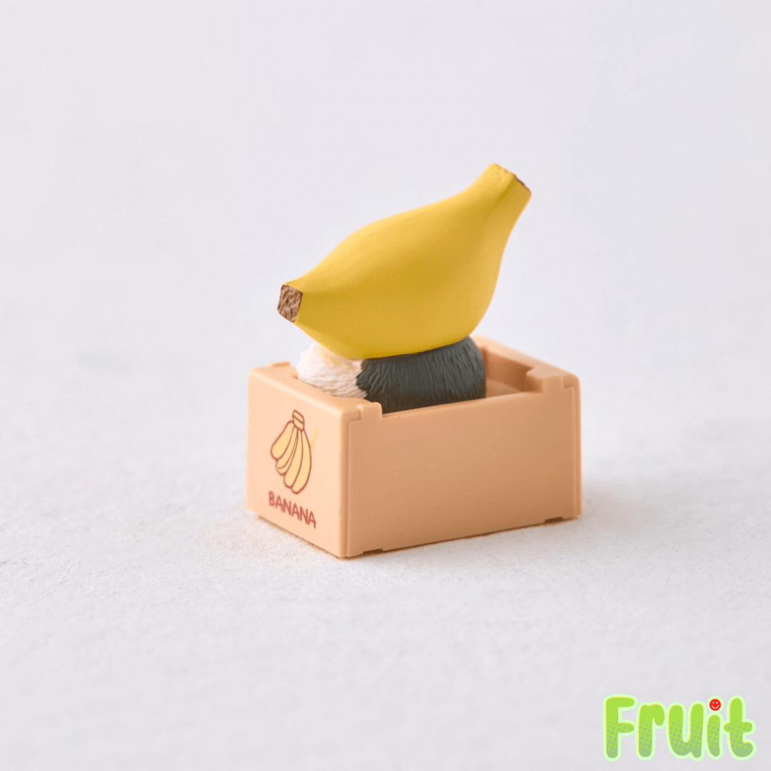 Mofusand Desk Clock Fruit Cat Blind Box - OVERRATED