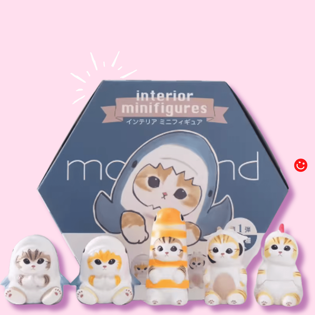 Mofusand Interior Minifiures Set of 5 - OVERRATED