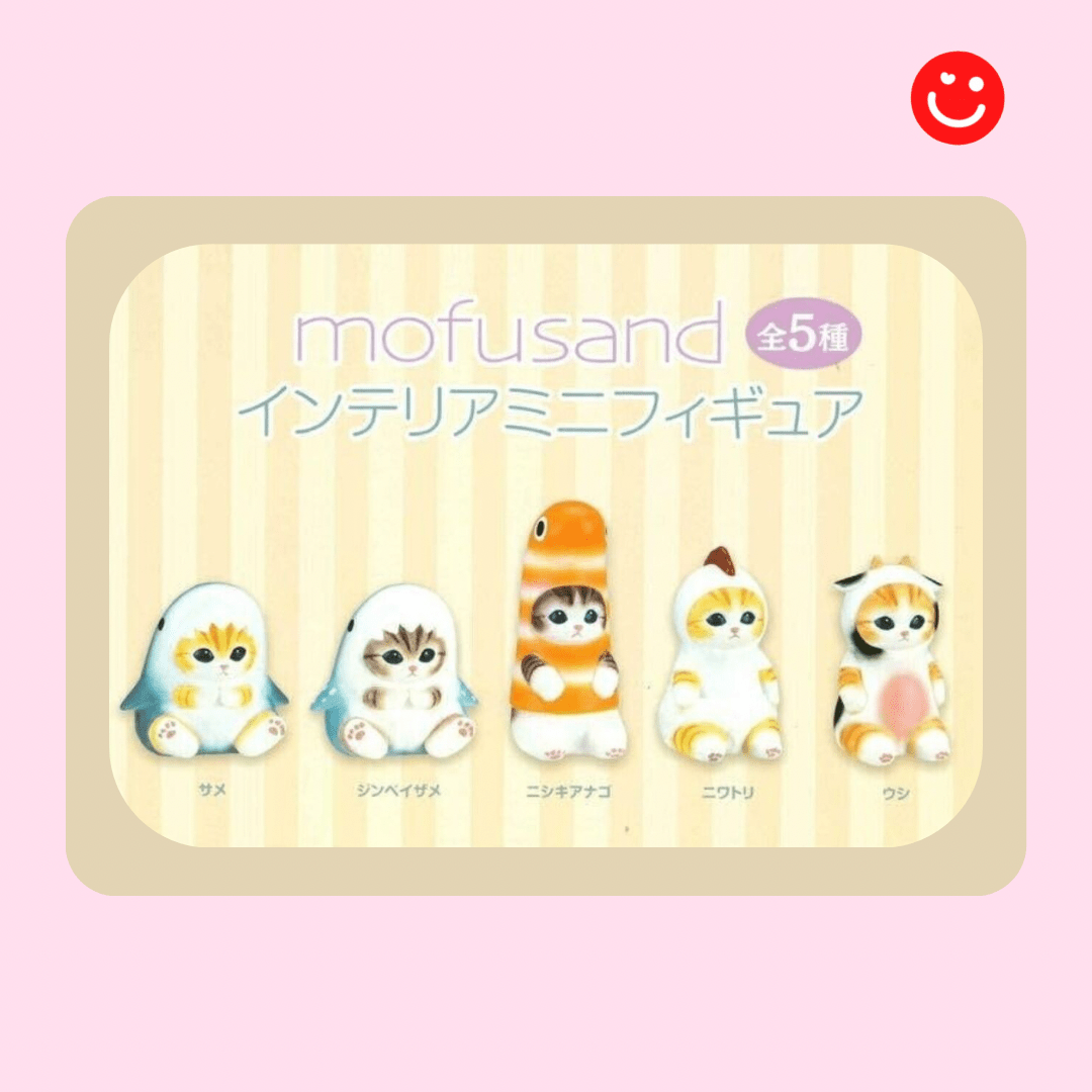 Mofusand Japan Interior Mini Figure Blind Box - OVERRATED