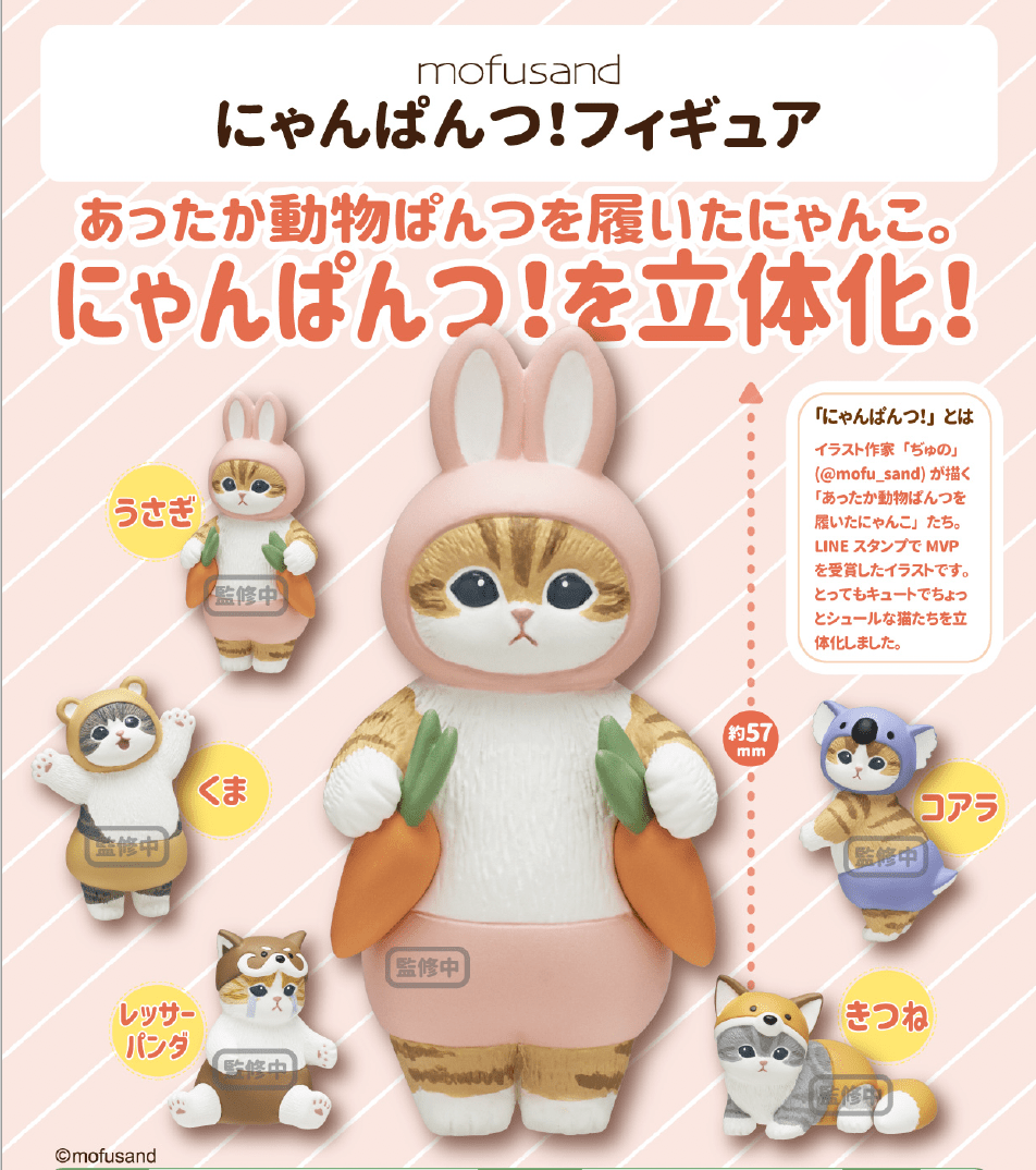 Mofusand Nyanpantsu Blind Box - OVERRATED