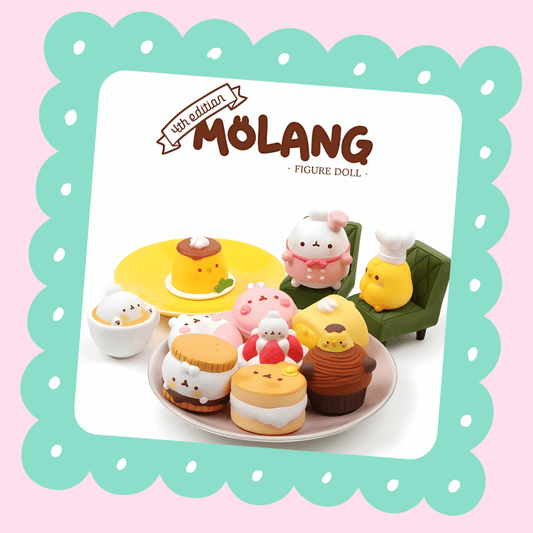 Molang Cafe Dessert Blind Box - OVERRATED